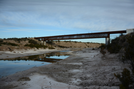 Puente Río Desaguadero. Ramal Retiro-San Luis-Mendoza 